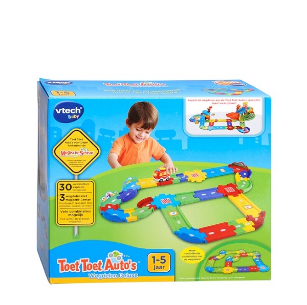 Vtech Toet Toet Auto Wegdelen Deluxe 
