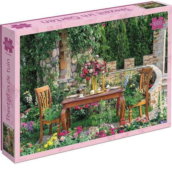 Tucker's Fun Factory Puzzel Theetijd in de Tuin