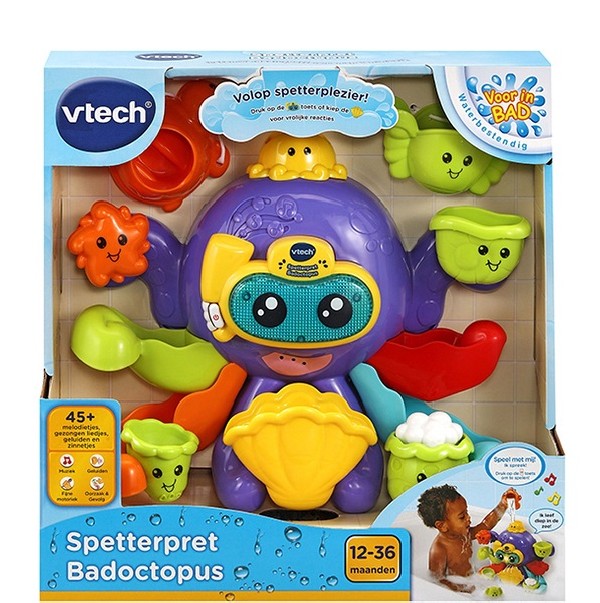 Vtech Spetterpret Badoctopus
