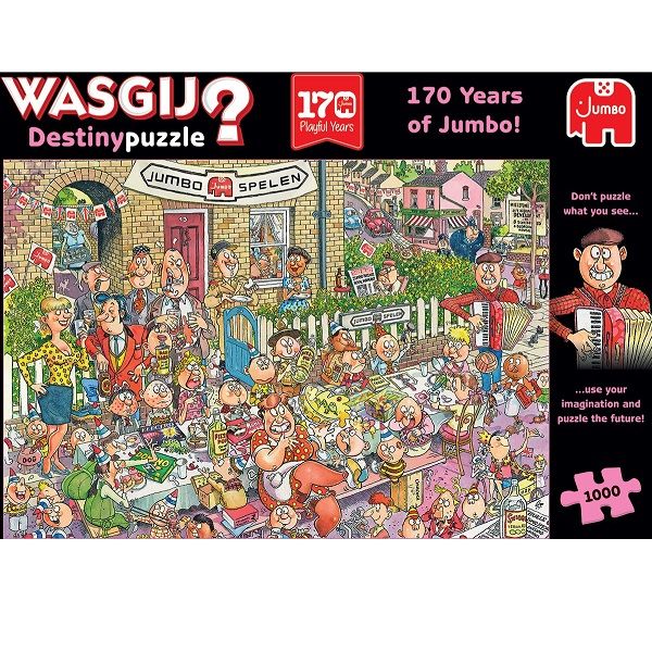 Wasgij? Destiny Puzzel 170 Years of Jumbo! 1000 stukjes