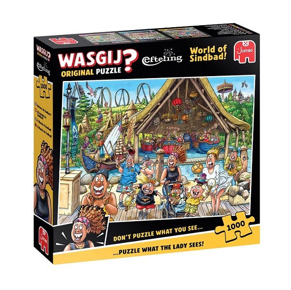 Wasgij? Original Puzzel Efteling De Wereld van Sindbad! 1000 stukjes