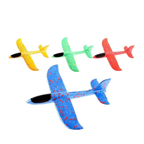 Zeefvliegtuig Foam Assorti 24 cm