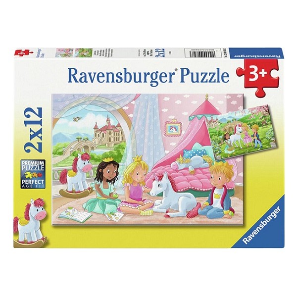  Puzzels 2 x 12 stukjes Betoverende Vriendschap