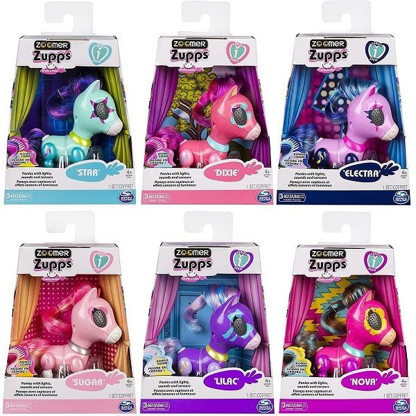  Zoomer Pretty Ponies Assorti