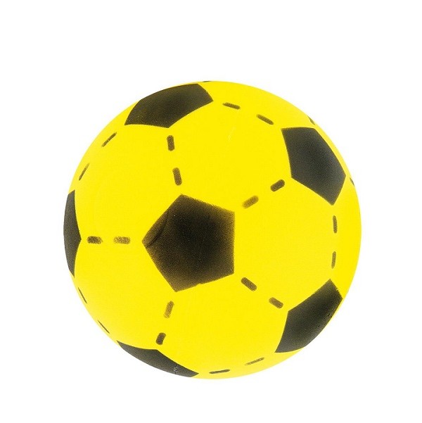 Voetbal Foam Geel 20 cm