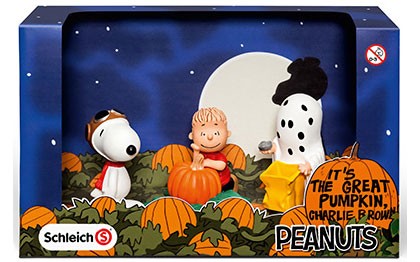 Schleich Snoopy Scenery Pack Halloween