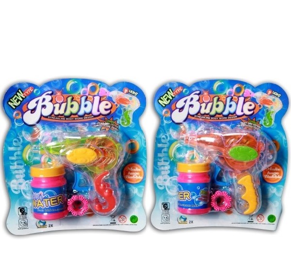 Bellenblaas Pistool Bubble met Licht Assorti 10 cm