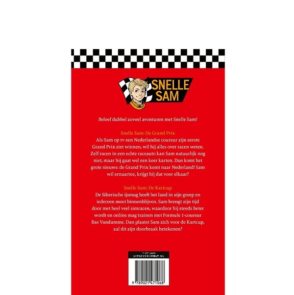 Boek Snelle Sam  De Grand Prix en De Kartcup