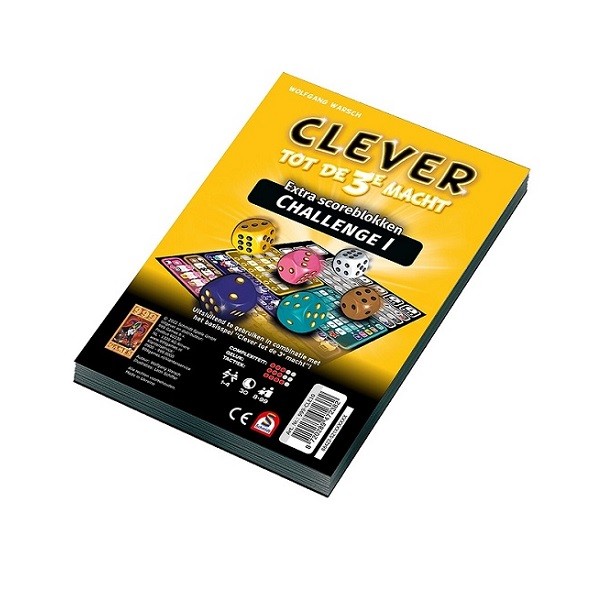 Clever Scoreblokken tot de 3e macht Challenge 1 Dobbelspel