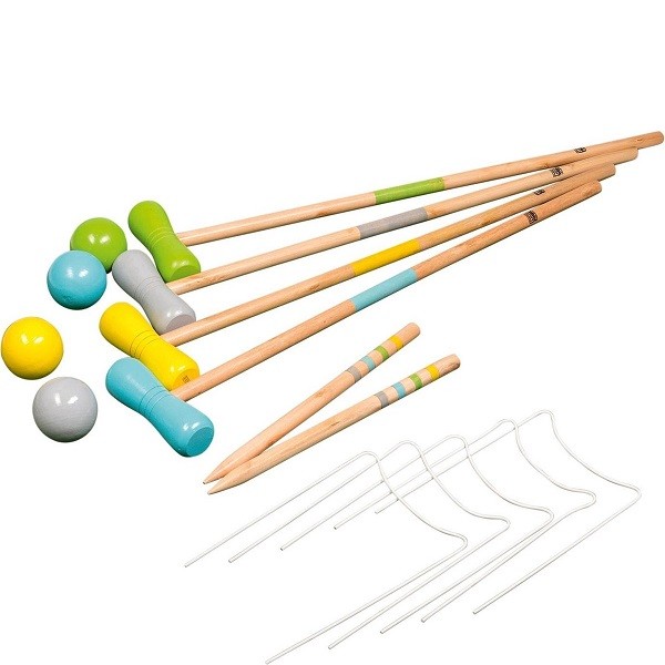 Croquetspel 4 Personen Assorti 20-Delig