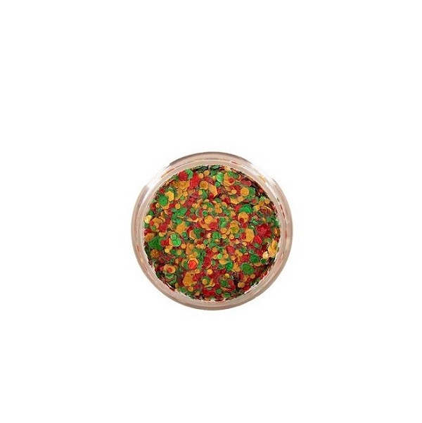 Glitter Gel PXP Chruchy Rood/Geel/Groen 10 ml