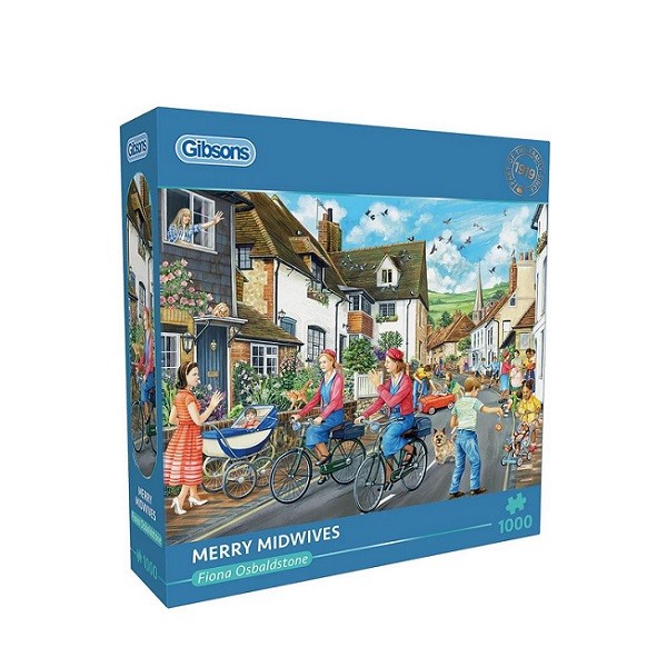 Gibson Puzzel Merry Midwives 1000 stukjes