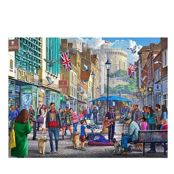 Gibson Puzzel  Wandering through Windsor 1000 stukjes