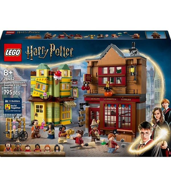 Lego Harry Potter Zwik en Zwachtels Zwerkbalpaleis en IJssalon