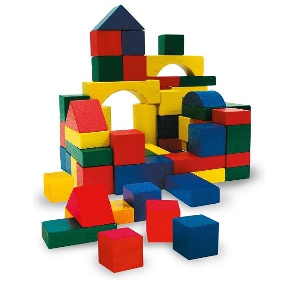 Houten Blokken Eichhorn 100-Delig
