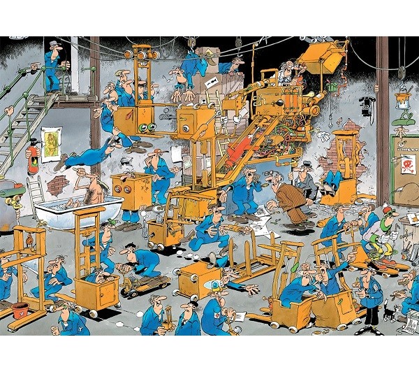 Jan van Haasteren Puzzel Oldtimers Karren Maar! 1000 stukjes