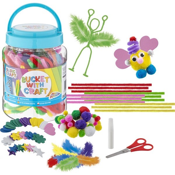 Knutselset Basic Craft Blauw