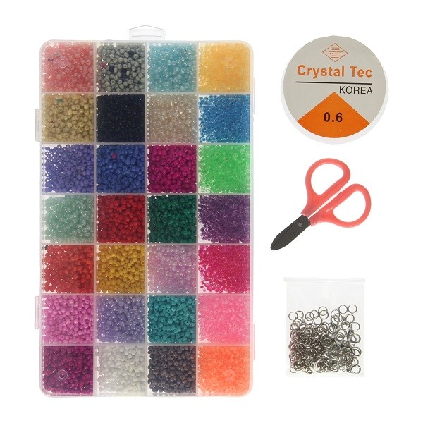 Kralen Set 28 Soorten 350 gram
