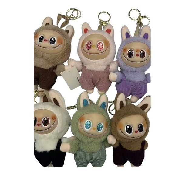 Labubu Pluche Sleutelhanger 15 cm