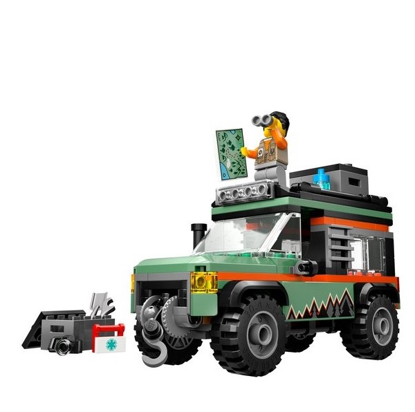 Lego City 4x4 Terreinwagen voor in de Bergen