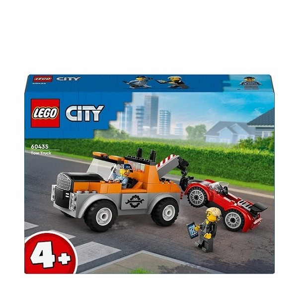 Lego City Sleepwagen en Sportautoreparatie