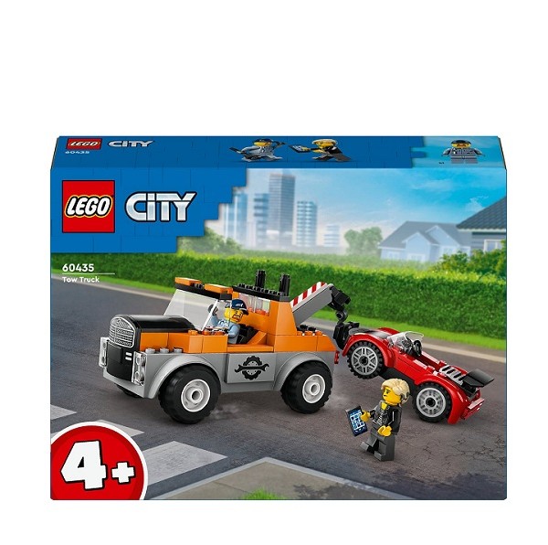 Lego City Sleepwagen met Sportautoreparatie 