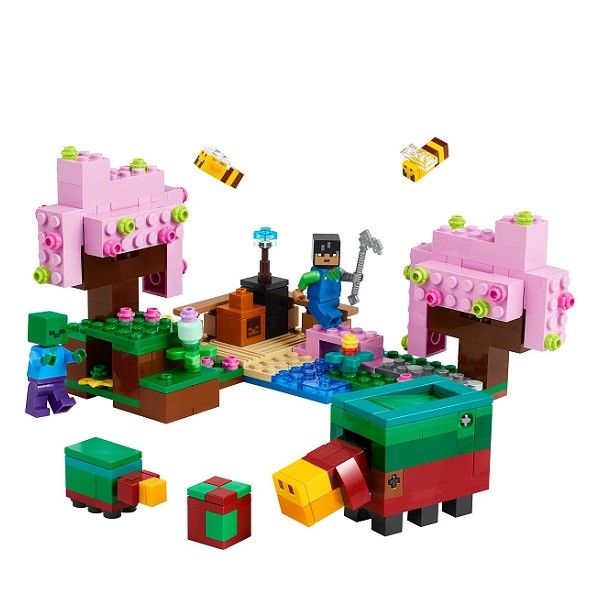 Lego Minecraft De Kersenbloesemtuin 