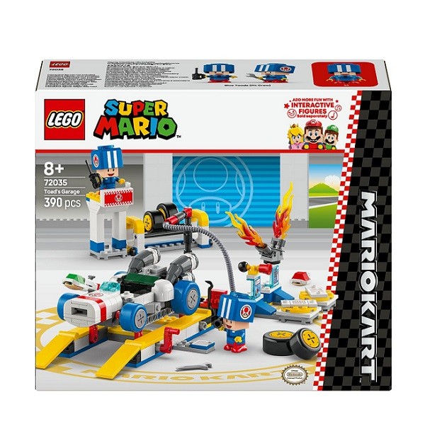 Lego Super Mario Toads Garage Cadeau
