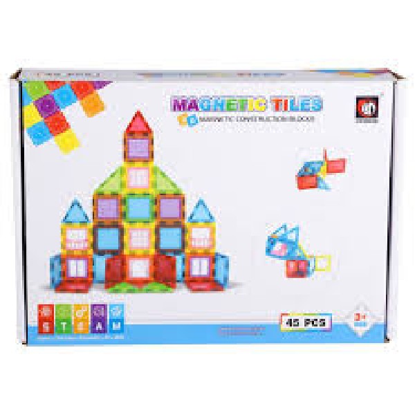 Magnetische tegels 45 delig 