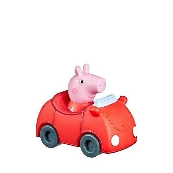 Peppa Pig Mini Voertuig Rode Auto 8 cm