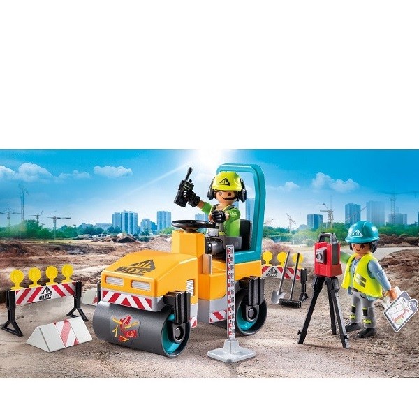 Playmobil Action Heroes Wegenbouw Wals