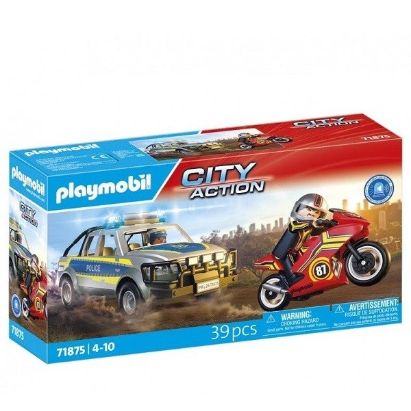 Playmobil City Action Achtervolging met Politie