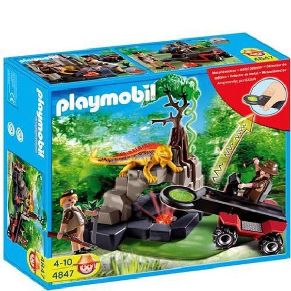 Playmobil Schattenjagers met Kristaldetector
