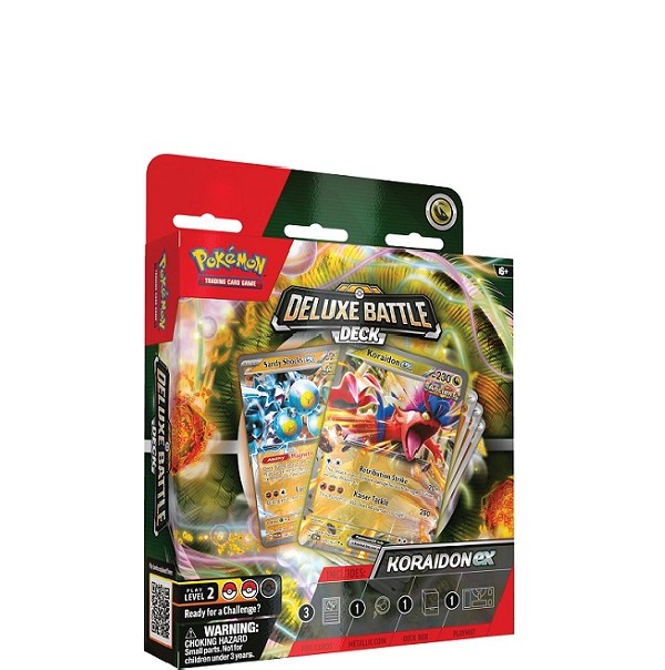 Pokemon TCG Deluxe Battle Deck Miraidon / Koraidon Assorti