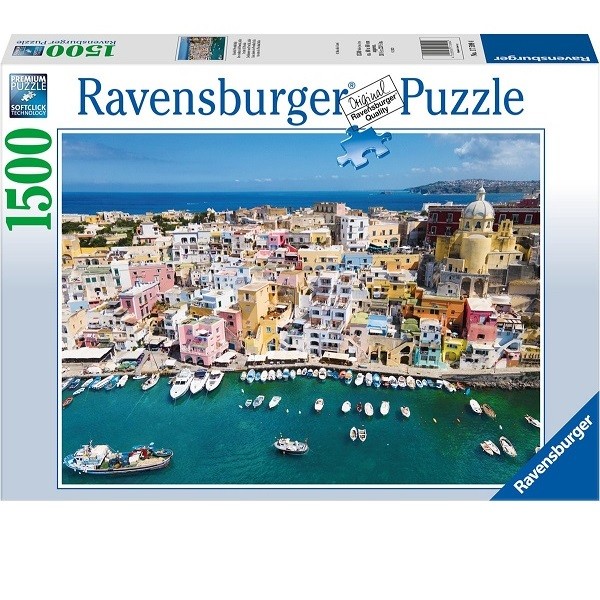 Ravensburger Puzzel De kleuren van Procida Italie 1500 stukjes
