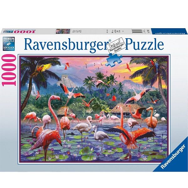 images/productimages/small/Ravensburger_Puzzel_Roze_Flamingos_1000_stukjes_2.jpg