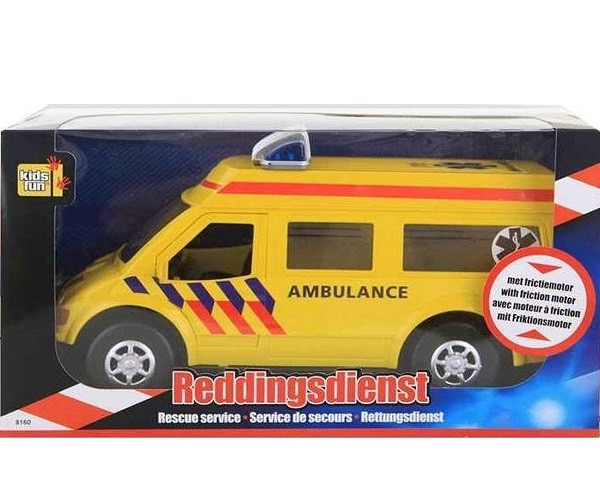 Reddingsdienst Voertuigen Assorti  26 cm