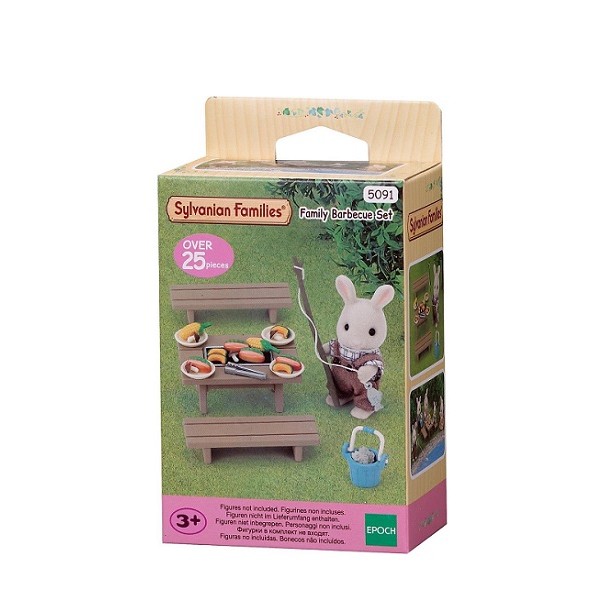 Sylvanian Families Vakantie Familie Barbeque Set