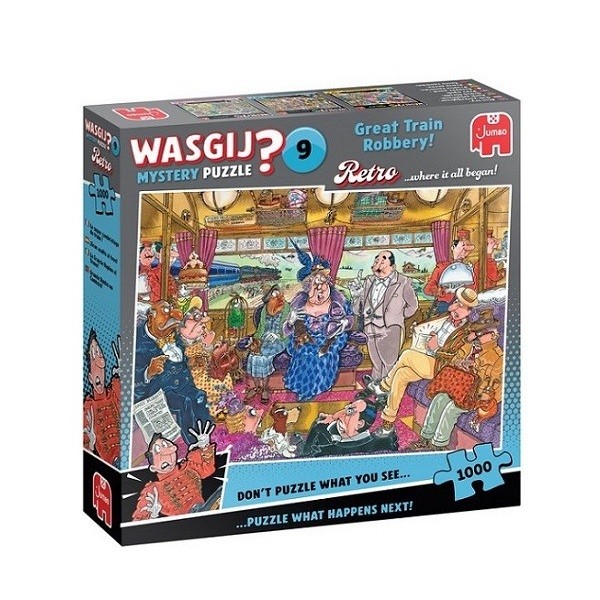 Wasgij? Mystery 9 Puzzel De Grote Treinroof 1000 stukjes