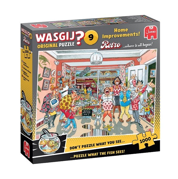 Wasgij? Original Puzzel 9 Klein Verbouwinkje! 1000 stukjes