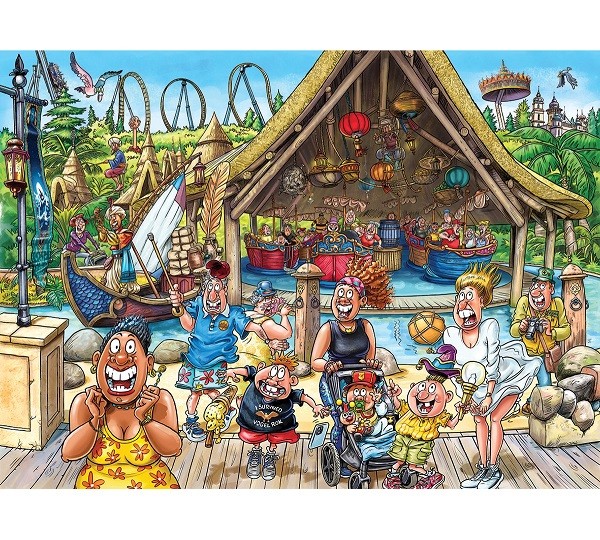 Wasgij? Original Puzzel Efteling De Wereld van Sindbad! 1000 stukjes