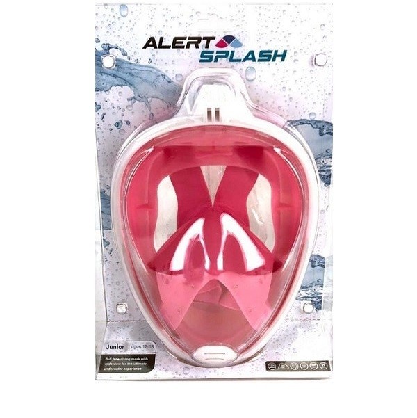 Duikmasker S/M Roze Alert