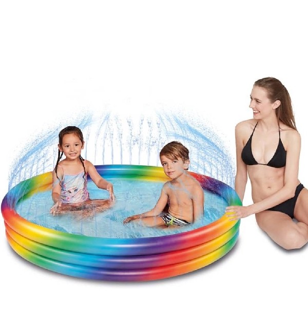 Zwembad Wehncke Regenboog met Sproeier 150 x 25 cm