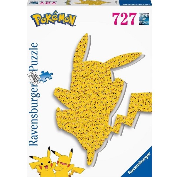 Ravensburger Silhouette Puzzel  Pikachu 727 stukjes