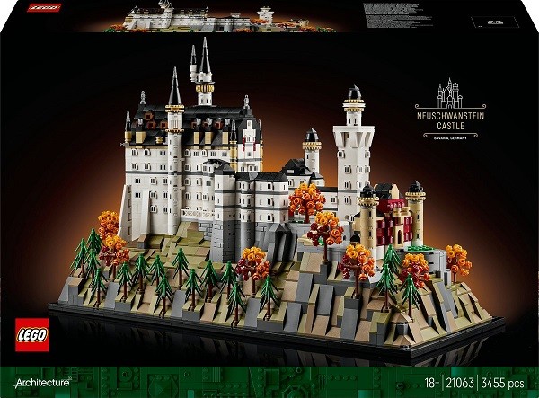 Lego Architecture Slot Neuschwanstein