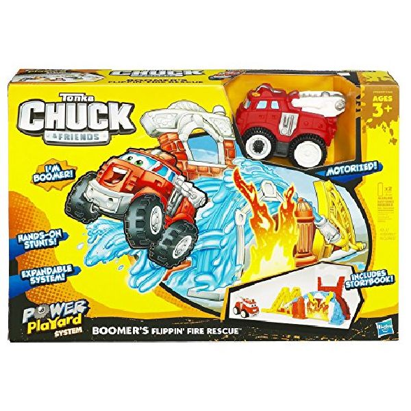 Playskool Tonka Chuck & Friends Boomers Flippin Fire Rescue 