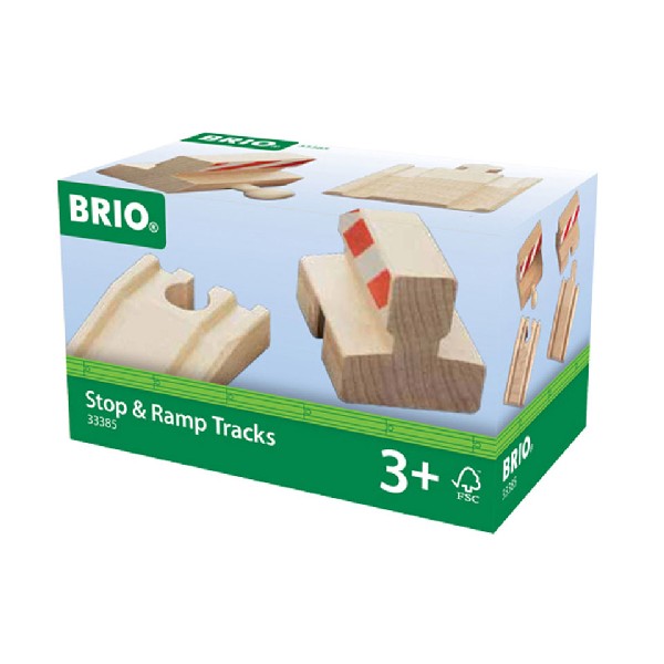 Brio stootblokken en hellingen - 33385