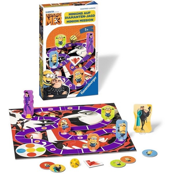 Ravensburger Minion Mission Despicable me 3 Pocketspel