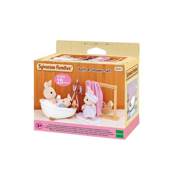 Sylvanian Families Meubels Bad & Douche Set