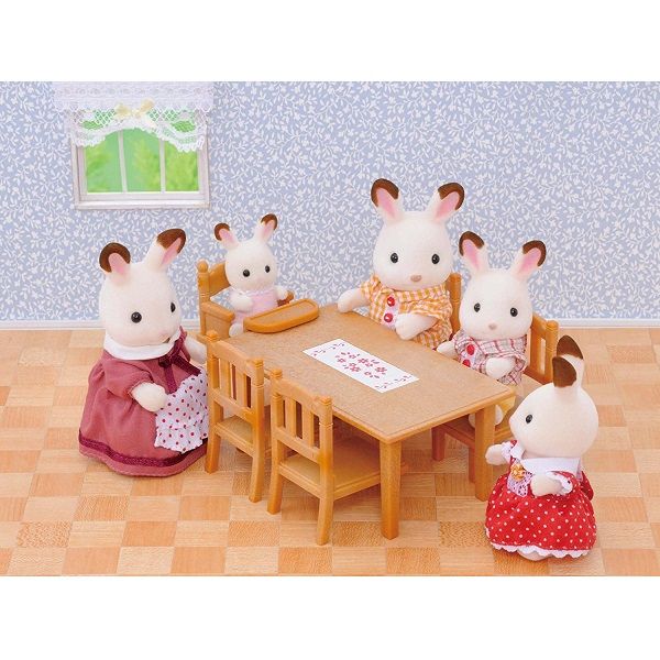 Sylvanian Families Meubels Eettafelset